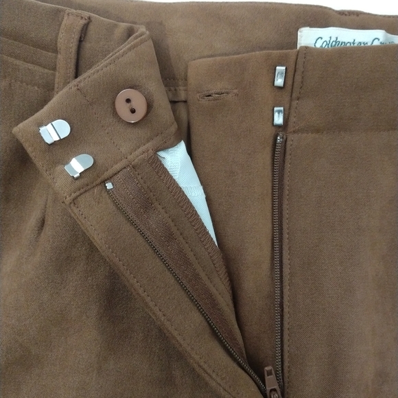 Coldwater creek Faux Suede pants - Picture 5 of 9